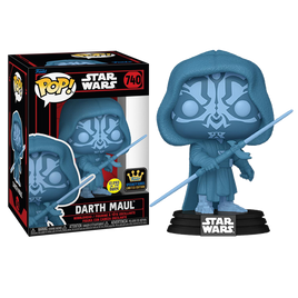 STAR WARS: Darth Maul (Hologram) Glow Pop! Vinyl - SPECIALITY EXCLUSIVE