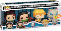 VORBESTELLUNG – DEMON SLAYER – Kimetsu No Yaiba Glow Pop! Vinyl 4er-Pack – EXKLUSIV BEI CRUNCHYROLL
