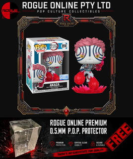 PRE-ORDER - DEMON SLAYER - AKAZA (EXPLOSIVE FLURRY) POP! VINYL FIGURE - EXCLUSIVE EDITION