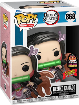 DEMON SLAYER - Nezuko Metallic Pop! Vinyl - LACC / TOYSTOP EXCLUSIVE