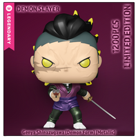 PRE-ORDER - DEMON SLAYER - Genya Shinazugawa (Demon Form) (Metallic) Pop! Vinyl - OFFICIAL FUNKO EXCLUSIVE 1200PCS LIMITED EDITION