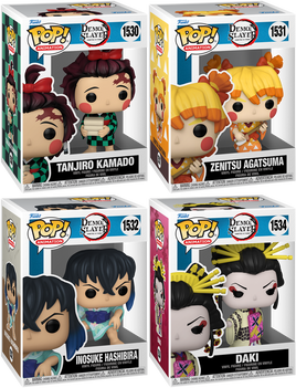 DEMON SLAYER: Pop! Vinyl Bundle (Set of 4)
