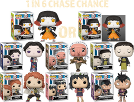 DEMON SLAYER: Pop! Vinyl SET OF 7 - 1 IN 6 CHASE CHANCE