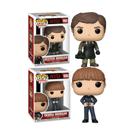 PRE-ORDER - Dexter - Dexter & Debra Morgan Pop! Vinyl Figure Bundle (Set of 2)