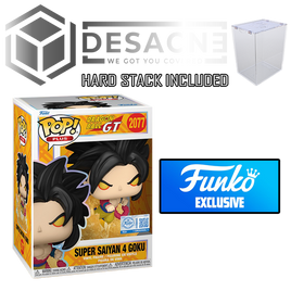 PRE-ORDER - DRAGON BALL GT - Super Saiyan 4 Goku Pop! Vinyl Figure PLUS EDITION - OFFICIAL FUNKO EXCLUSIVE + DESACNE HARD STACK