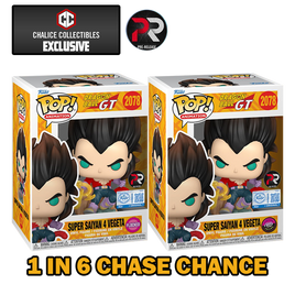 DRAGON BALL GT - Super Saiyan 4 Vegeta Pop! Vinyl Figure - CHALICE PRE-RELEASE EDITION - 1 IN 6 CHASE CHANCE