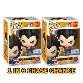 DRAGON BALL GT - Super Saiyan 4 Vegeta Exclusive Pop! Vinyl Figure - 1 IN 6 CHASE CHANCE