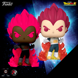 DRAGON BALL SUPER BROLY - Super Saiyan God Vegeta Pop! Vinyl Figure - CHALICE EXCLUSIVE CHASE BUNDLE - PRE-RELEASE EDITION