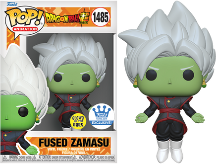 DRAGON BALL SUPER Fused Zamasu Glow Pop Vinyl FUNKO EXCLUSIVE