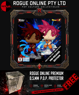 PRE-ORDER - DRAGON BALL SUPER - SUPER SAIYAN GOD GOKU #249 POP! VINYL FIGURE - CHASE BUNDLE - CHALICE EXCLUSIVE PRE-RELEASE EDITION