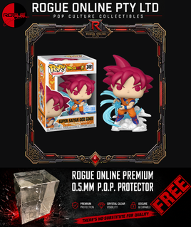 PRE-ORDER - DRAGON BALL SUPER - SUPER SAIYAN GOD GOKU #2491 POP! VINYL FIGURE - EXCLUSIVE EDITION - 1 IN 6 CHASE CHANCE
