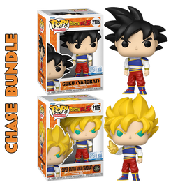 DRAGON BALL Z - GOKU (YARDRAT) POP! VINYL FIGURE - EXCLUSIVE EDITION - CHASE BUNDLE