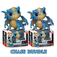PRE-ORDER - DUNGEONS & DRAGONS - BLUE DRAGON WYRMLING POP! VINYL - OFFICIAL FUNKO EXCLUSIVE - CHASE BUNDLE