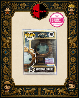PRE-ORDER - 2026 FUNDAYS: QUEST FOR THE GRAIL - EXPLORER FREDDY (METALLIC) POP! VINYL - 1150PCS LIMITED EDITION