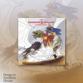 The Dungeons & Dragons Coloring Book 80 Adventurous Line Drawings