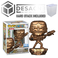 PRE-ORDER - ONE PIECE - FRANKY (BRONZE) POP! VINYL - OFFICIAL FUNKO EXCLUSIVE + DESACNE - US IMPORTED EDITION