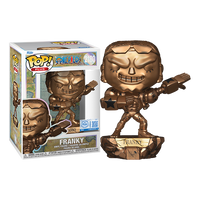 PRE-ORDER - ONE PIECE - FRANKY (BRONZE) POP! VINYL - OFFICIAL FUNKO EXCLUSIVE + FUNKO STACK - US IMPORTED EDITION
