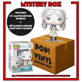 PRE-ORDER - FRIEREN - FRIEREN POP! VINYL - MYSTERY BOX (INCLUDES FRIEREN 5000PCS LIMITED EDITION & 9 POP! VINYL) - LIMITED EDITION