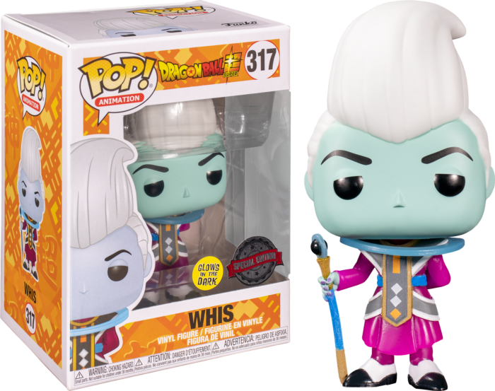 Dragon Ball Super - Whis Glow in the Dark Exclusive Pop! Vinyl Figure - Rogue Online Pty Ltd