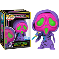 PRE-ORDER - Scream - Ghost Face Blacklight Exclusive Pop! Vinyl Figure