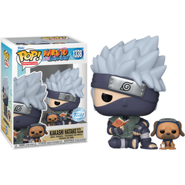 Naruto: Shippuden - Kakashi Hatake with Pakkun Exclusive Pop! Vinyl Figure