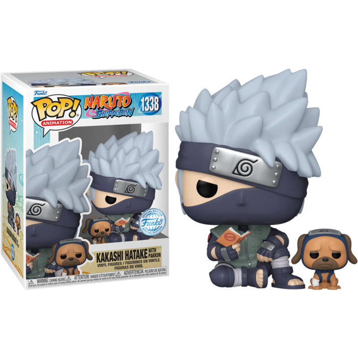Naruto: Shippuden - Kakashi Hatake with Pakkun Exclusive Pop! Vinyl Figure