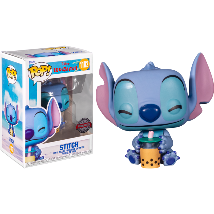 Lilo and Stitch - Stitch with Boba Exclusive Pop! Vinyl Figure