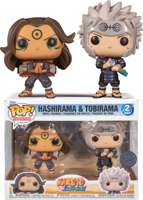 NARUTO SHIPPUDEN - Hashirama & Tobirama Exclusive Pop! 2-Pack