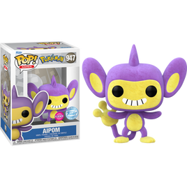 Pokemon - Aipom Flocked Exclusive Pop! Vinyl Figure