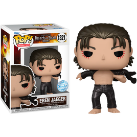 ATTACK ON TITAN: - Eren Jaeger Metallic Exclusive Pop! Vinyl Figure