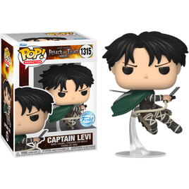 ATTACK ON TITAN: Captain Levi Exclusive Pop! Vinyl