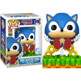 Sonic the Hedgehog - Ring Scatter Sonic Pop! Vinyl Figure