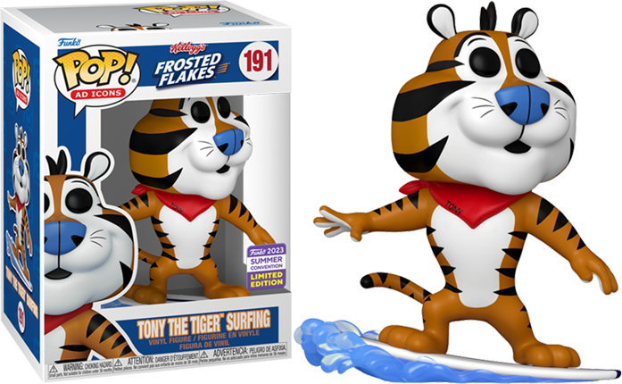 2023 SDCC - Tony the Tiger Surfing Pop! Vinyl Figure