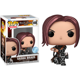 ATTACK ON TITAN: - Sasha Braus Metallic Exclusive Pop! Vinyl Figure