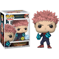 Yuji Itadori Divergent Fist Exclusive Glow Pop! Vinyl