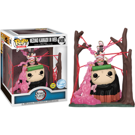 DEMON SLAYER - Nezuko Kamado In Web Glow Exclusive Pop! Vinyl