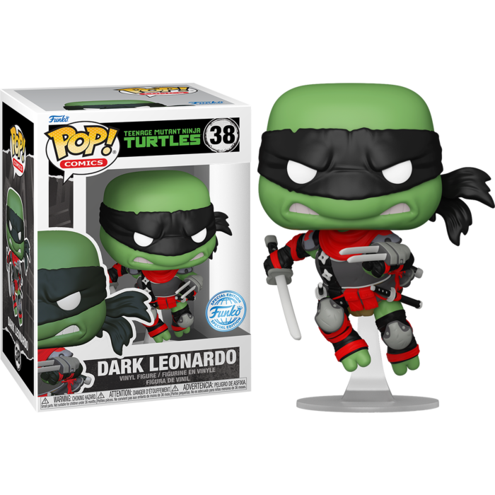 PRE-ORDER - Teenage Mutant Ninja Turtles - Dark Leonardo Pop! Vinyl Figure