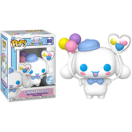 Hello Kitty - Cinnamoroll (avec des ballons) Figurine Pop! en vinyle exclusive