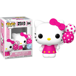 PRE-ORDER - Hello Kitty - Hello Kitty with Pink Balloons Exclusive Pop! Vinyl Figure