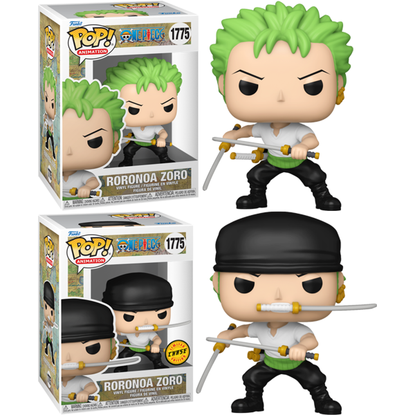 ONE PIECE Roronoa Zoro (TWO SWORD STYLE) Pop! Vinyl Figure
