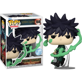 Jujutsu Kaisen - Pop! Exclusif Megumi Fushiguro! Figurine en vinyle - CHASE CHANCE 1 SUR 6