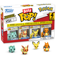 PRE-ORDER - POKEMON - Bitty Pop! Vinyl Figure 4-Pack - BUNDLE (SET OF 4)