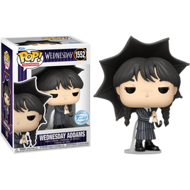 PRE-ORDER - Wednesday Addams (with Umbrella) Exclusive Pop! Vinyl Figure