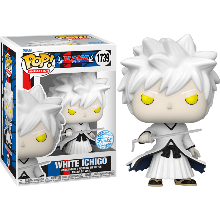 WHITE ICHIGO5点セット BLEACH - White Ichigo Kurosaki Exclusive #1739 Pop! Vinyl