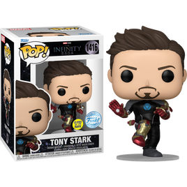 MARVEL: IRON MAN 3 - Tony Stark Suit-Up Glow Exclusive Pop! Vinyl Figure