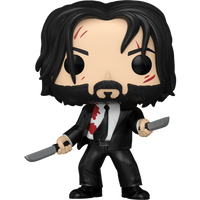 John Wick with Knives (Bloody) Pop! Vinyl Figure