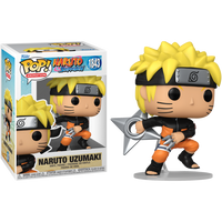 NARUTO SHIPPUDEN : Naruto Uzumaki with Kunai & Shuriken Pop! Vinyl Figure - 1 IN 6 CHASE CHANCE