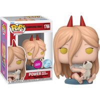 Chainsaw Man - Power with Meowy Exclusive Pop! Vinyl Figure - CHASE BUNDLE