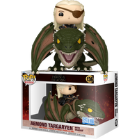 PRE-ORDER - GAME OF THRONES: HOUSE OF THE DRAGON - Aemond Targaryen with Vhagar Pop! Rides Vinyl Figure Exclusive