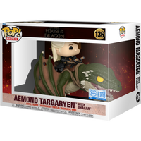 PRE-ORDER - GAME OF THRONES: HOUSE OF THE DRAGON - Aemond Targaryen with Vhagar Pop! Rides Vinyl Figure Exclusive